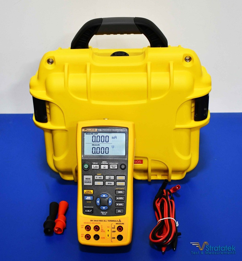 Fluke 726 Multifunction Process Precision Calibrator - NIST Calibrated with Data