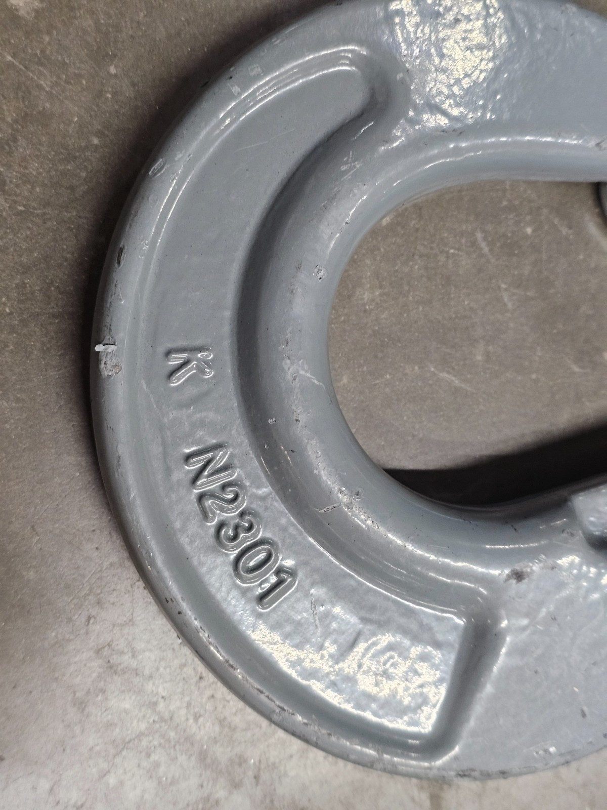 Single Leg Chain Sling 5/8" x 5 FT Grade 100 22,600 lbs WLL Vertical Type SOS