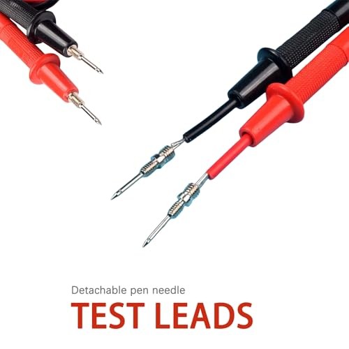2Pcs Multimeter Test Leads, 1000V10A Multimeter Leads