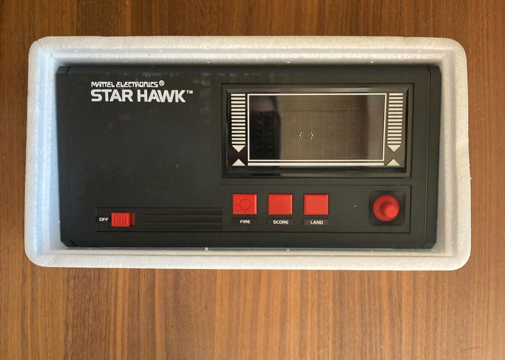 Star Hawk Handheld Video Game Mattel Electronics Vintage 1981