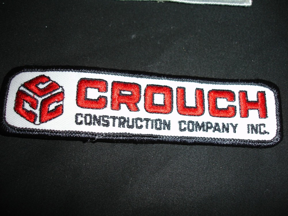 Construction related vintage advertising patch collection
