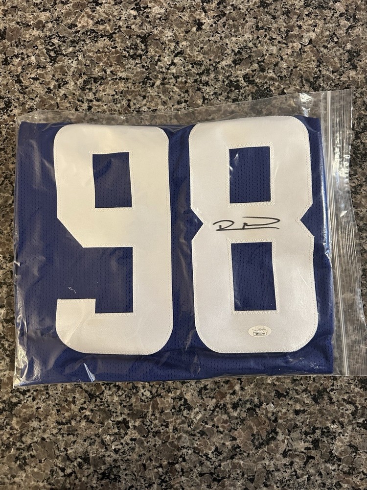 Robert The “QB Assasin” Mathis Autographed JSA Authenticated Custom Jersey