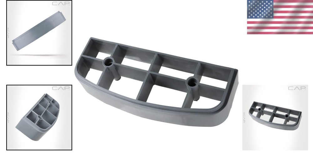 Lightweight Exercise Step Platform with Gray Risers - Indoor & Outdoor Use