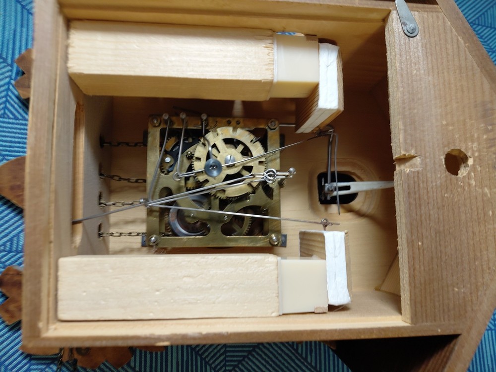 Large 1 Day Cuckoo Clock Complete Working . Watch Video