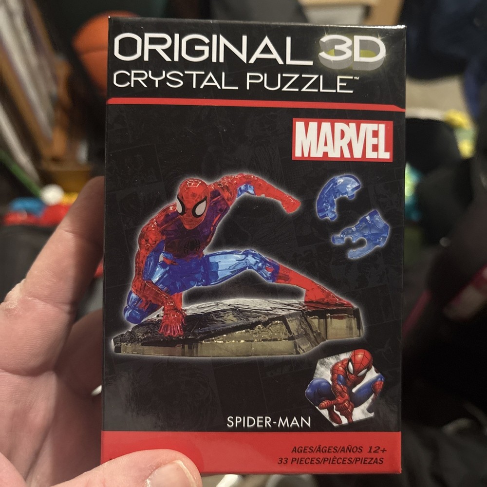 BePuzzled 3D Licensed Disney's Marvel Crystal Puzzles-Spider-Man