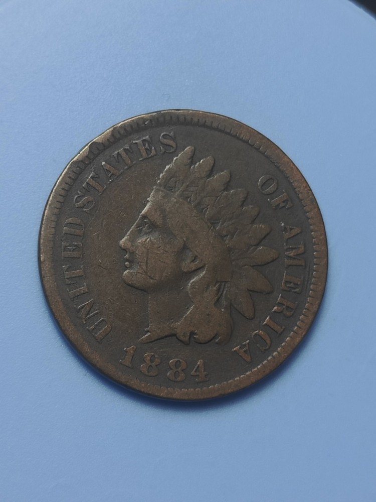 1884 Indian Head Cent #1523