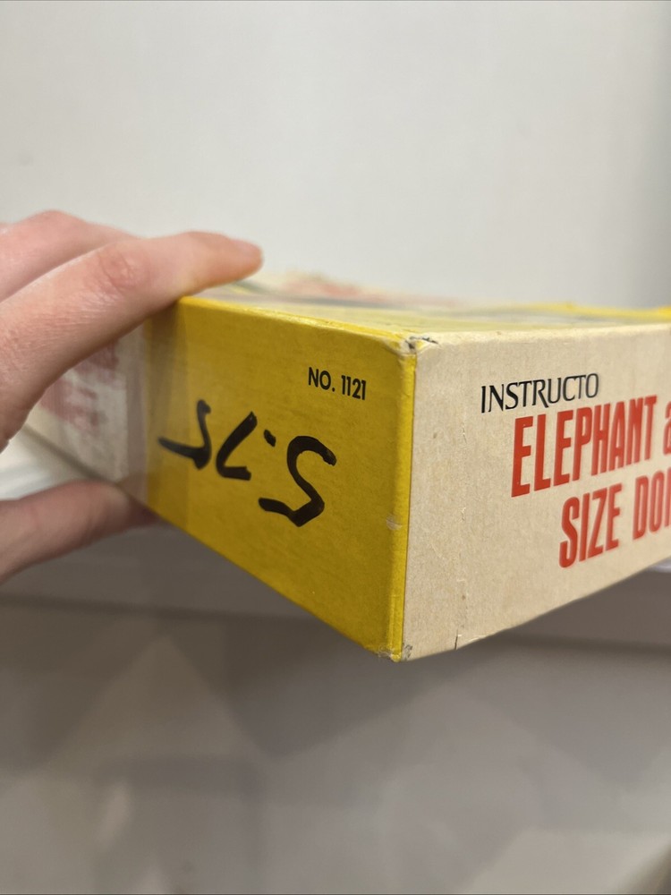 Instructo Set Dominoes #1121 Elephant And Mouse