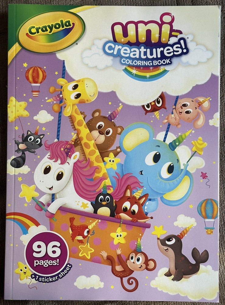 Crayola Uní - Creatures Coloring Book