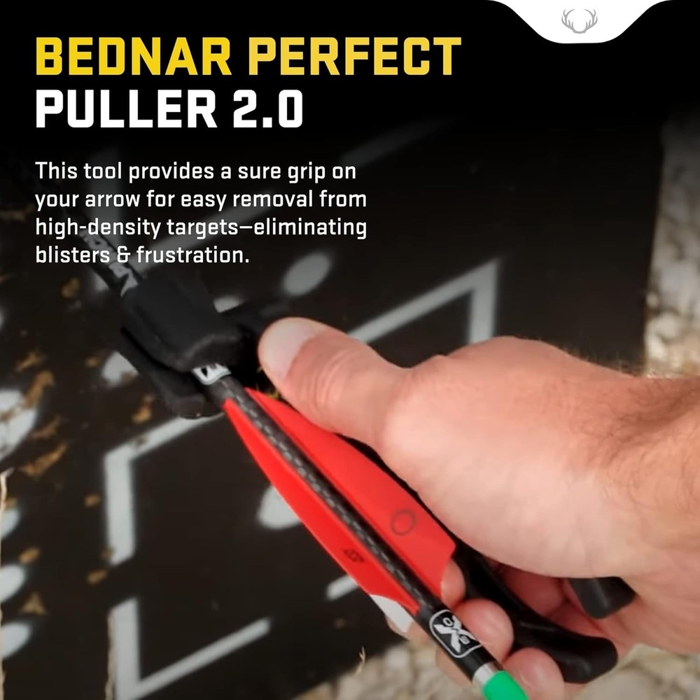 Innovative Bednar Perfect Puller 2.0 With Interchangeable Grippers for Archery