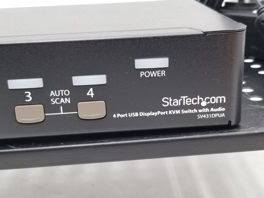 StarTech ( SV431DPUA ) 4-Ports USB KVM Switch Model #C4E1E7GG48