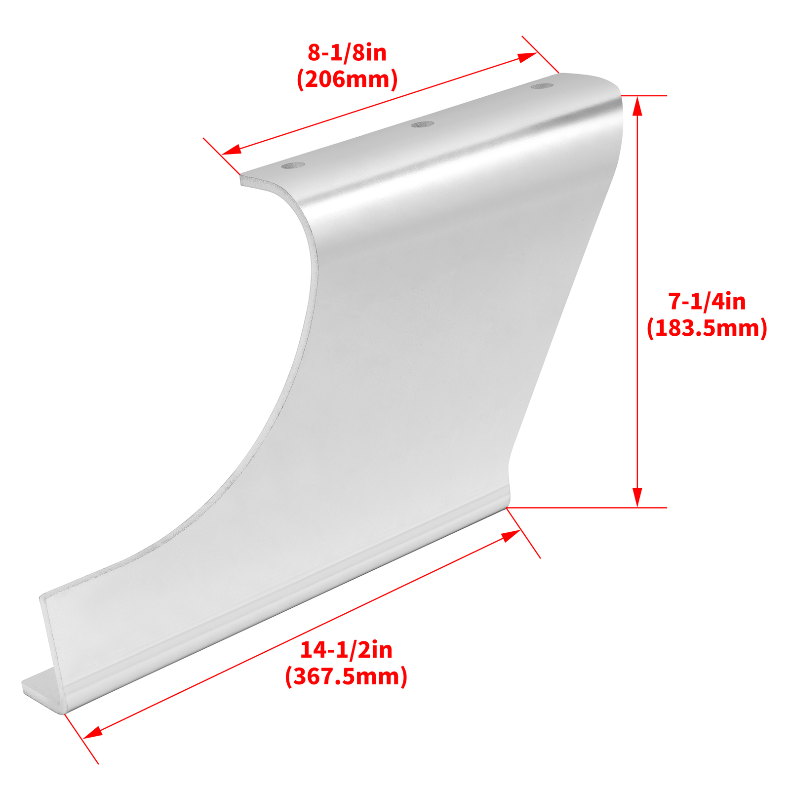 Pair Truck Lower Step Brackets For Freightliner FL132 FLD120 89-10 #06-18170-000