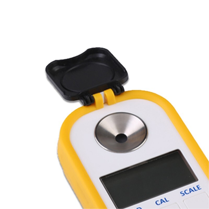 Digital Brix Refractometer Sugar Brix Meter For Fruit Juice Honey Crops 0-50%
