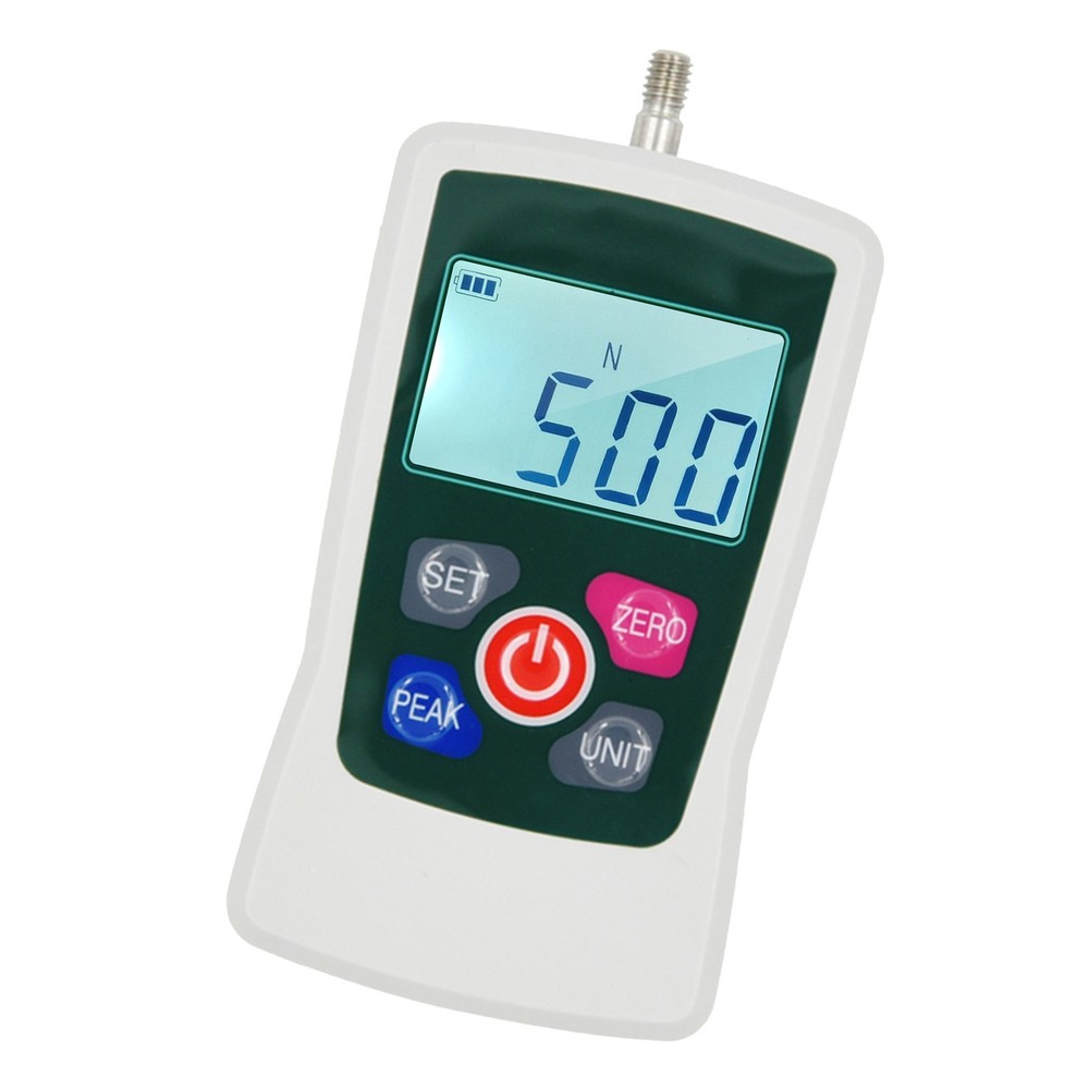 500N Portable Digital Force Gauge Push Pull Force Meter High Accuracy Meter Tool