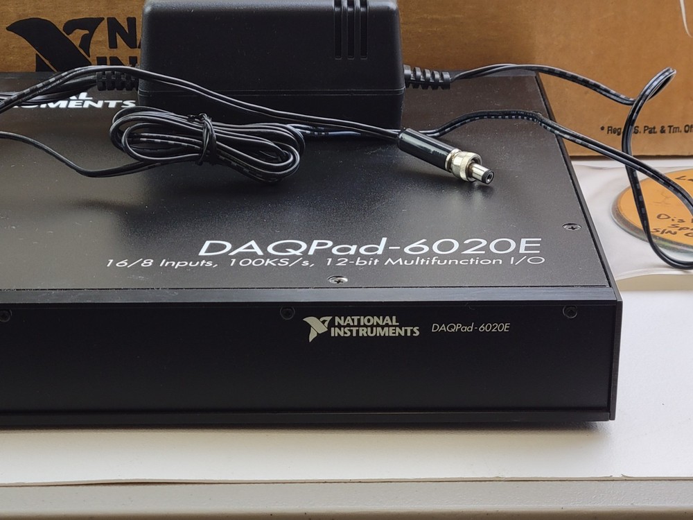 National Instruments DAQPad-6020E Data Acquisition System w/ SC-2043-SG Bundle