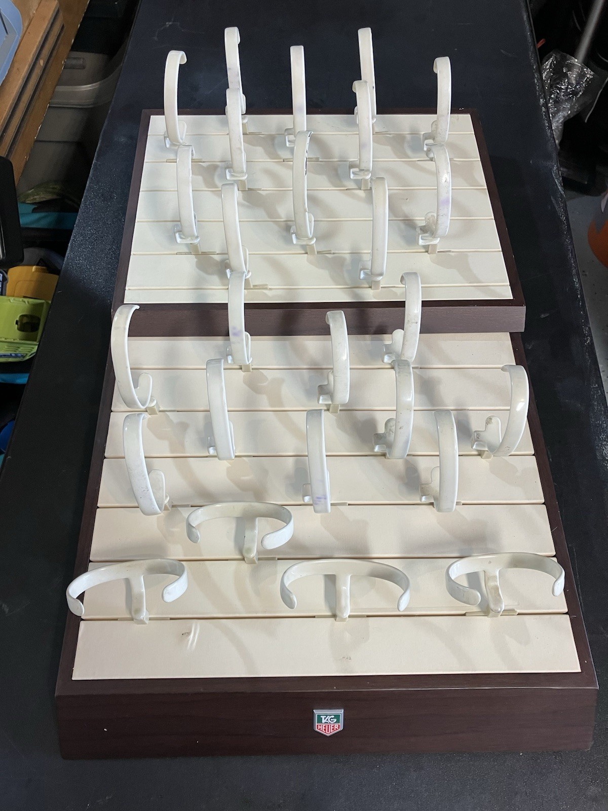 Tag Heuer Watch Display 14” X 25” Comes with 20 Collars