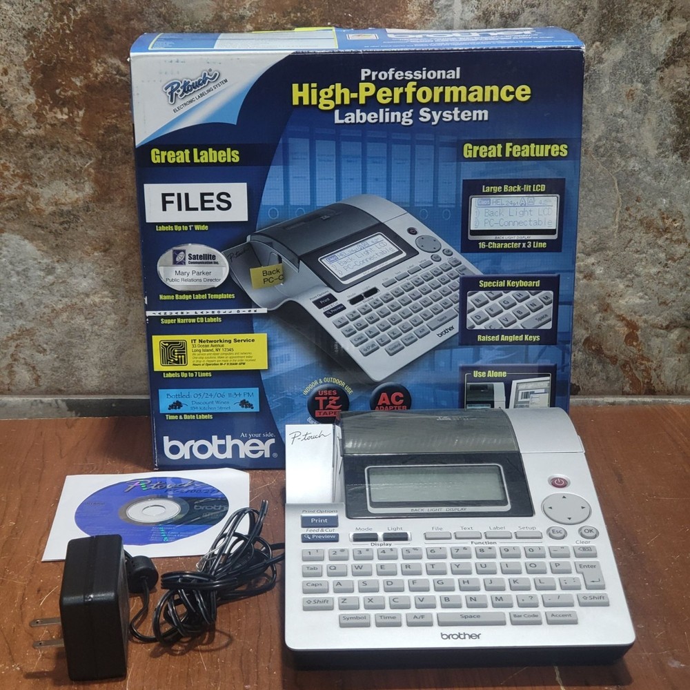 Brother PT 2700 Desktop Labeling System