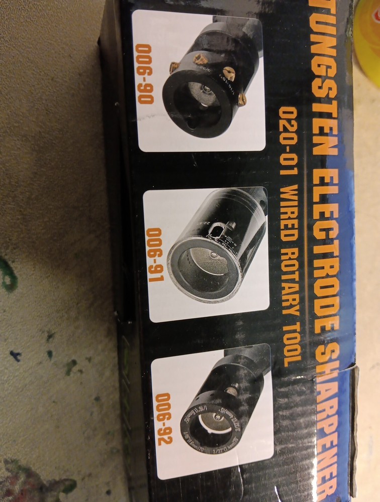 Mirror Tungsten Electrode Sharpener/ Grinder Multi-Angle & Offsets Open Box B41