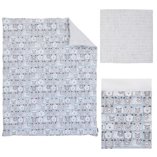 Dwell Studio Bear Hugs 6Pc Crib Bedding Set Include Mobile/Changing Pad++