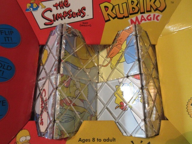 Rubik's double sided challenge The Simpsons