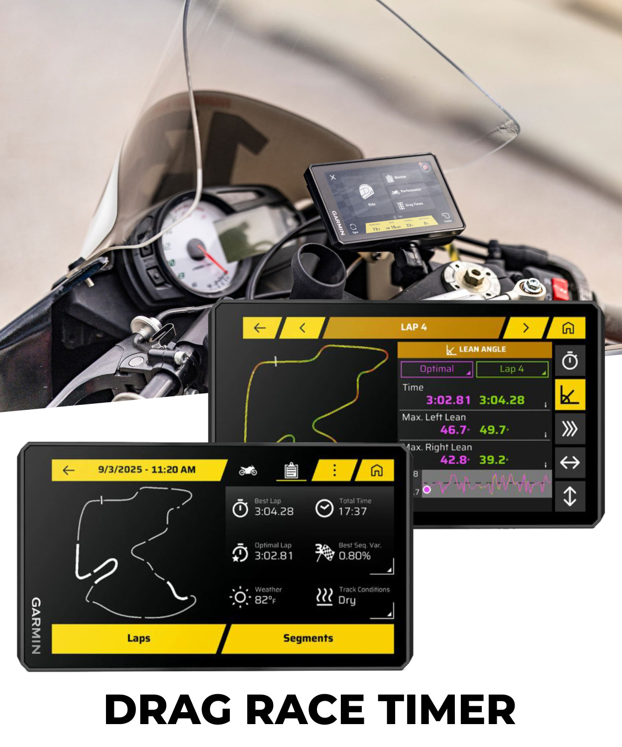 Garmin Zumo XT3 Rugged Motorcycle GPS Navigator 6'' Display