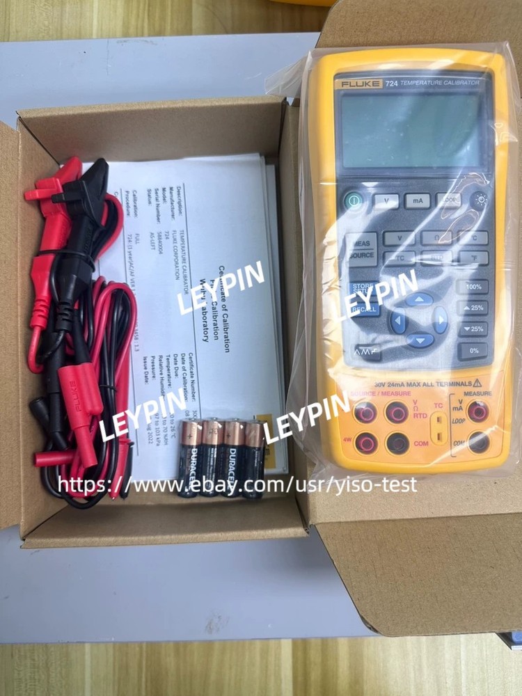 NEW Fluke 724 Documenting Multifunction Process Calibrator FLUKE 724 #$