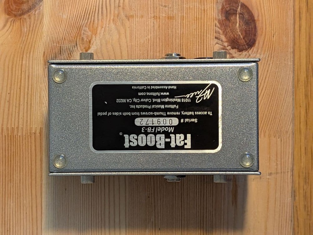 Fulltone Fat-Boost FB-3 262500