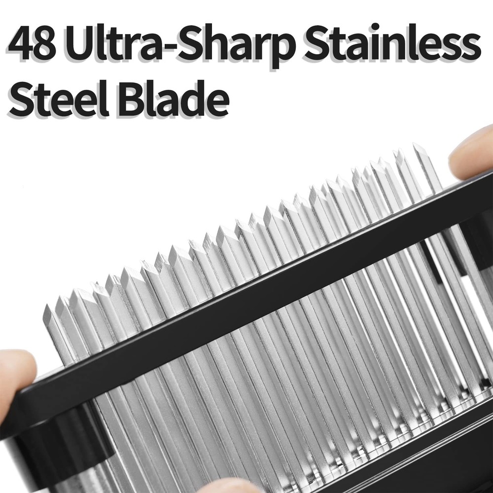 Meat Tenderizer 48 Stainless Steel Ultra Sharp Needle Blade Kitchen Cooking Tool