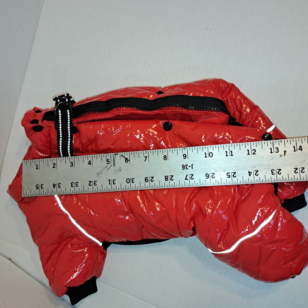 Dog Jacket Waterproof/Windproof Winter Full Bodied 12" Back