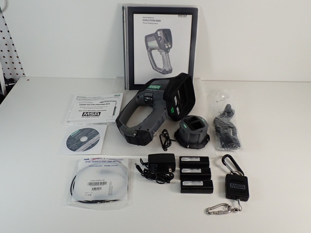 MSA EVOLUTION 6000+ Thermal Imaging Camera - Please See Description