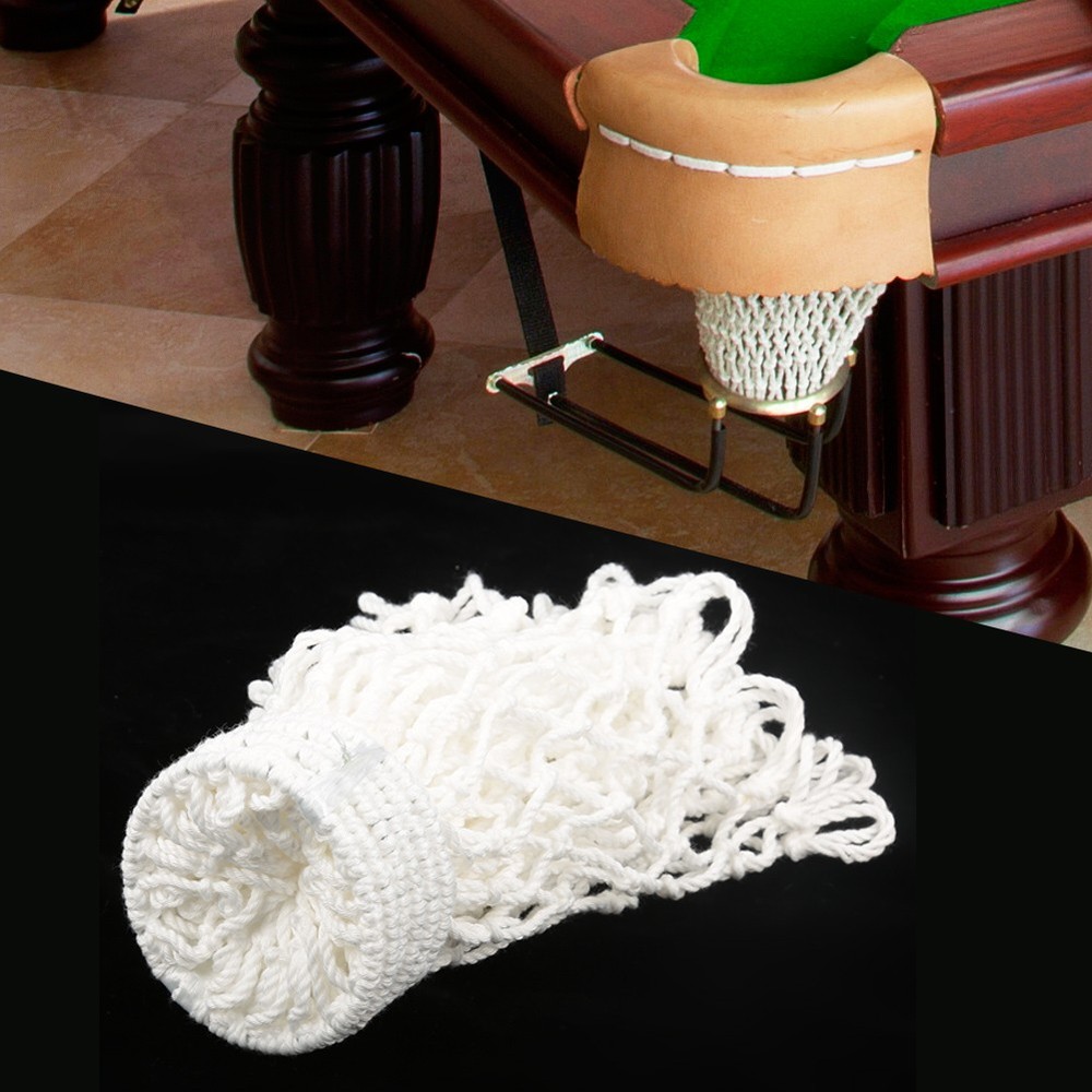 6Pcs Billiards Mesh Durable Table Bag Pocket For Replacing Pool Accessory