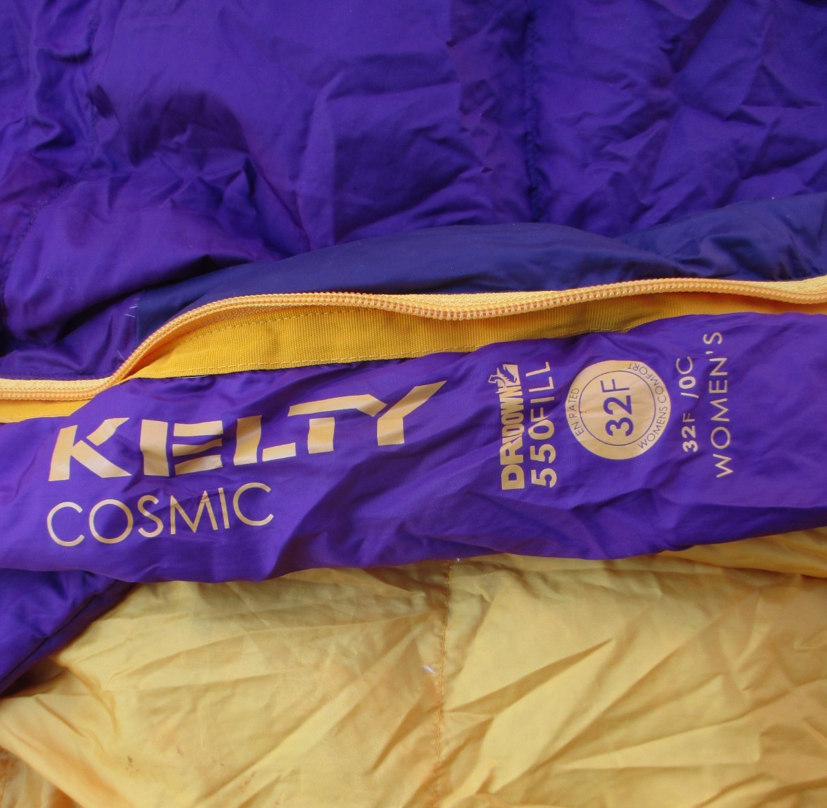 Kelty Cosmic 32F/0C Women's 550 Fill Dri-Down Sleeping Bag 74" x 29"