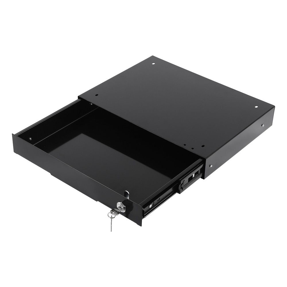 Under Desk Mounted Sliding Pull-out Drawer Drawer Storage Organizer For Office
