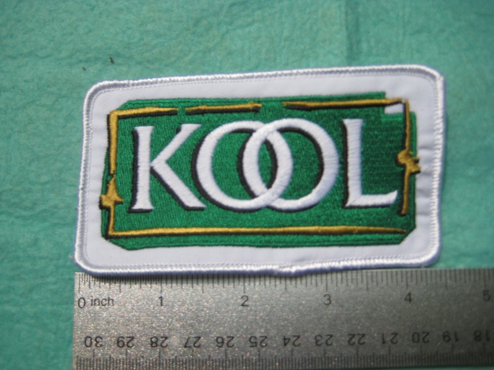 Kool Formula 1 And Cart Racing Uniform Hat Jacket Patch