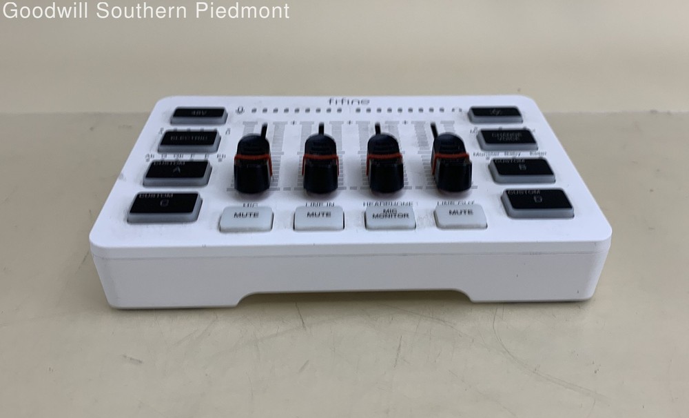 FIFINE Audio Mixer - White - Tested