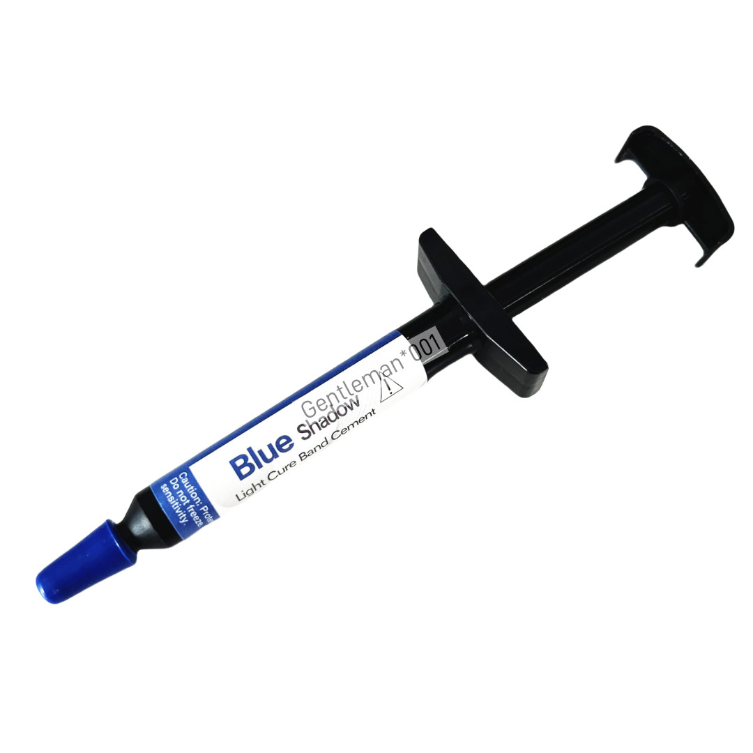 Dental Orthodontic Brackes Bonding Adhesive Light Cure Band Cement Blue Paste 5g