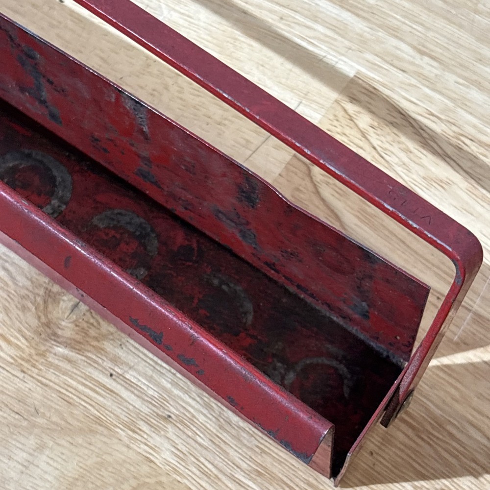 Mac Tools 13.5" Deep Socket Tray Holder Organizer Red VT15 READ!
