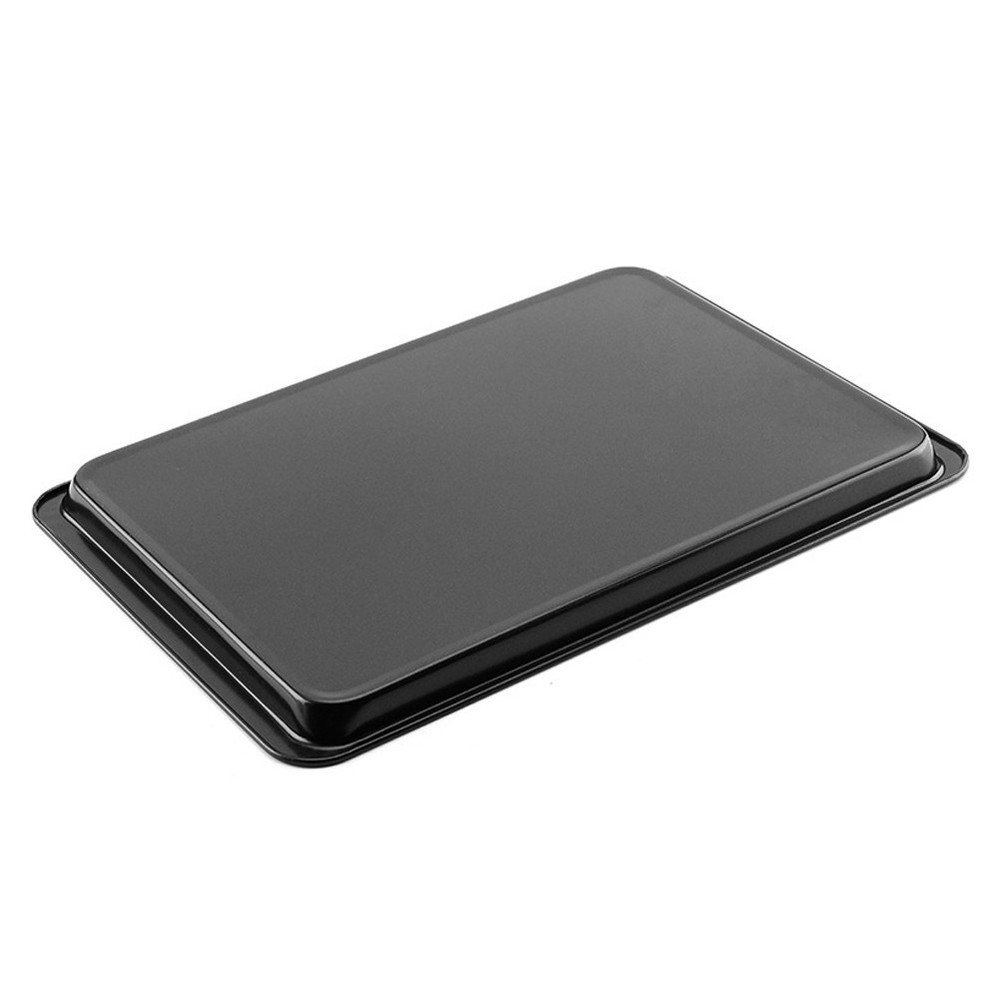 Carbon Steel BBQ Cooking Griddle Non Stick Rectangular Pizza Baking Plate