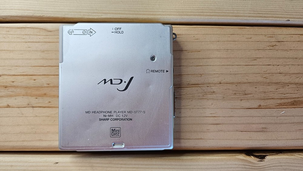 Sharp MD-ST77 Minidisc MDLP Player - Tested and Fully Working - Player Only