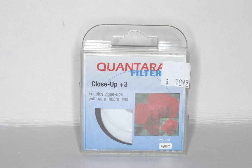 Quantaray Close-Up Filter, +3 Filter 49mm