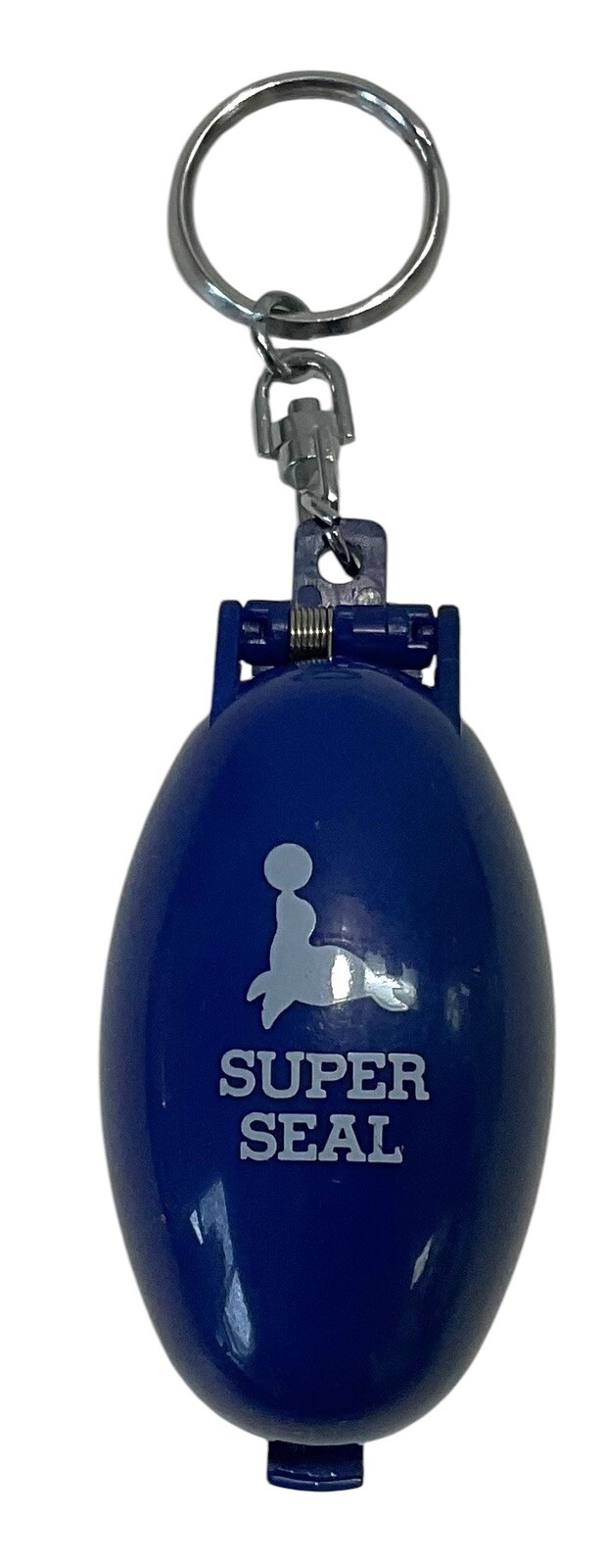 Vintage 1993 Takara Super Seal Wind Up Works, Slowly Minimally Key Chain