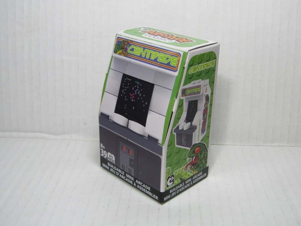 Centipede Arcade Classics Buildable Mini Arcade (39 Pieces) NEW