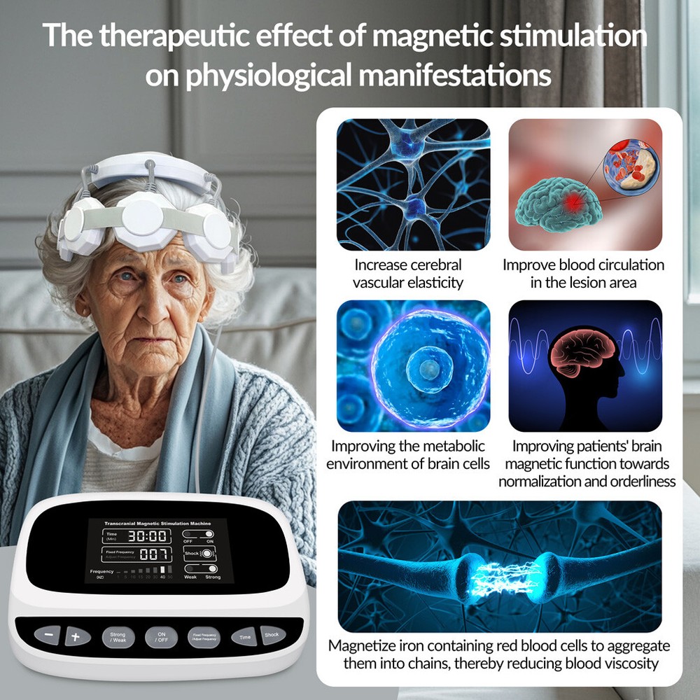 rTMS Transcranial Magnetic Stimulation Machine for Depression Anxiety PTSD OCD