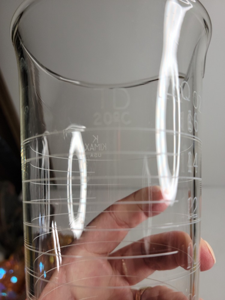 Kimex Footed 16 Oz. Lab Beaker