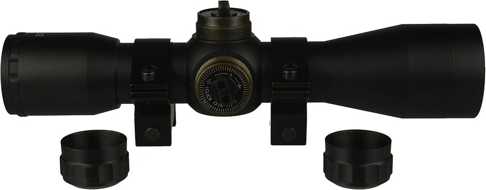 4x32 Compact Crossbow Scope with Multiple Range Reticle for Precision Hunting