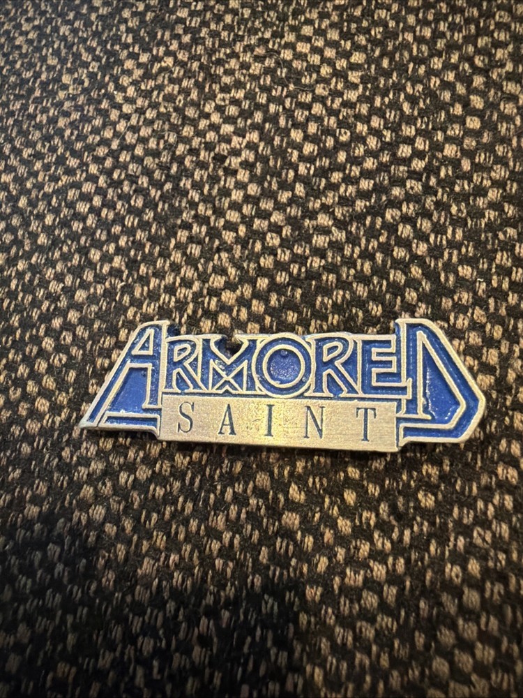 Armored Saint Enamel Pin