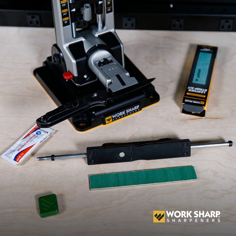 Work Sharp Professional Precision Adjust Strop Kit 6" x 1" x .125", Green