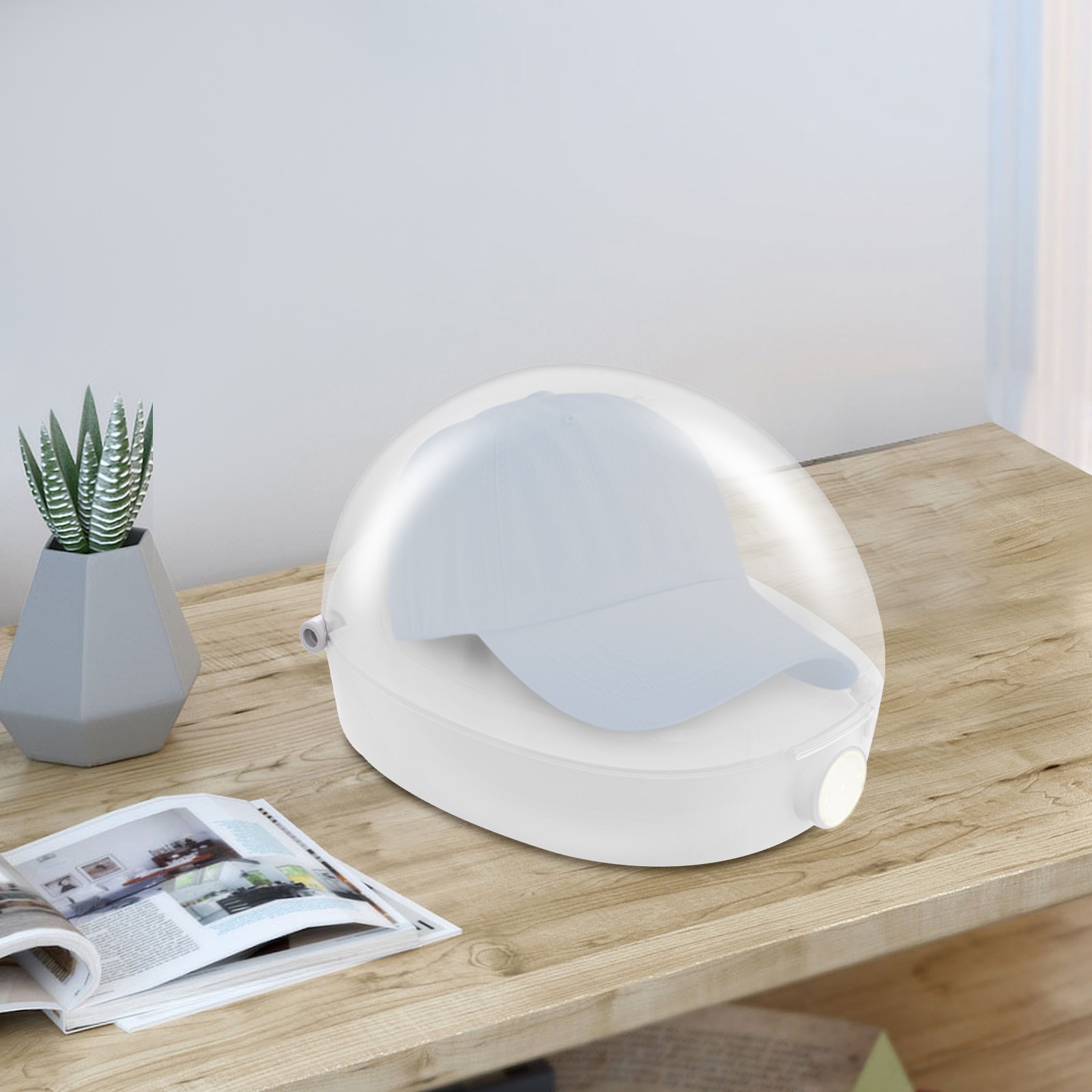 1000W Automatic Cap Cleaner 4 Modes Hat Care Machine 360° Steam Cleaner W/Cord