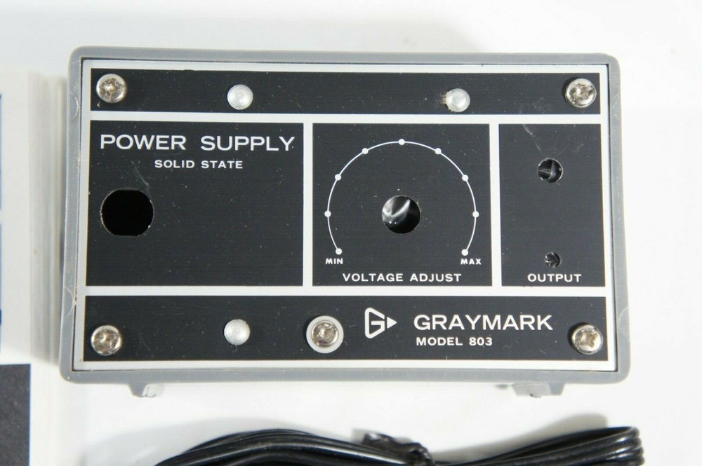GrayMark 803 Model Train Power Supply, NEW, Ready for Assembly