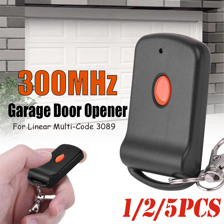 1/2/5 For 3089 multi-code multicode 308911 Linear MCS308911 300mhz black remote