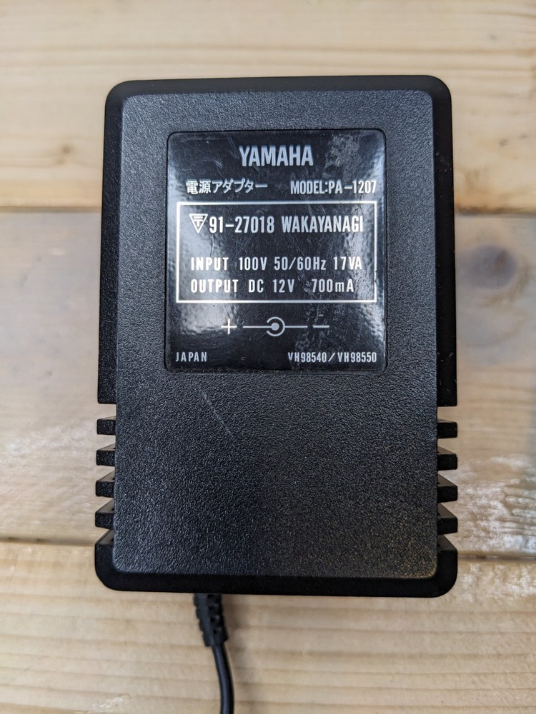 YAMAHA FX500B Multi Effects Processor w/PA1207 Adapter Tested & Working MIJ